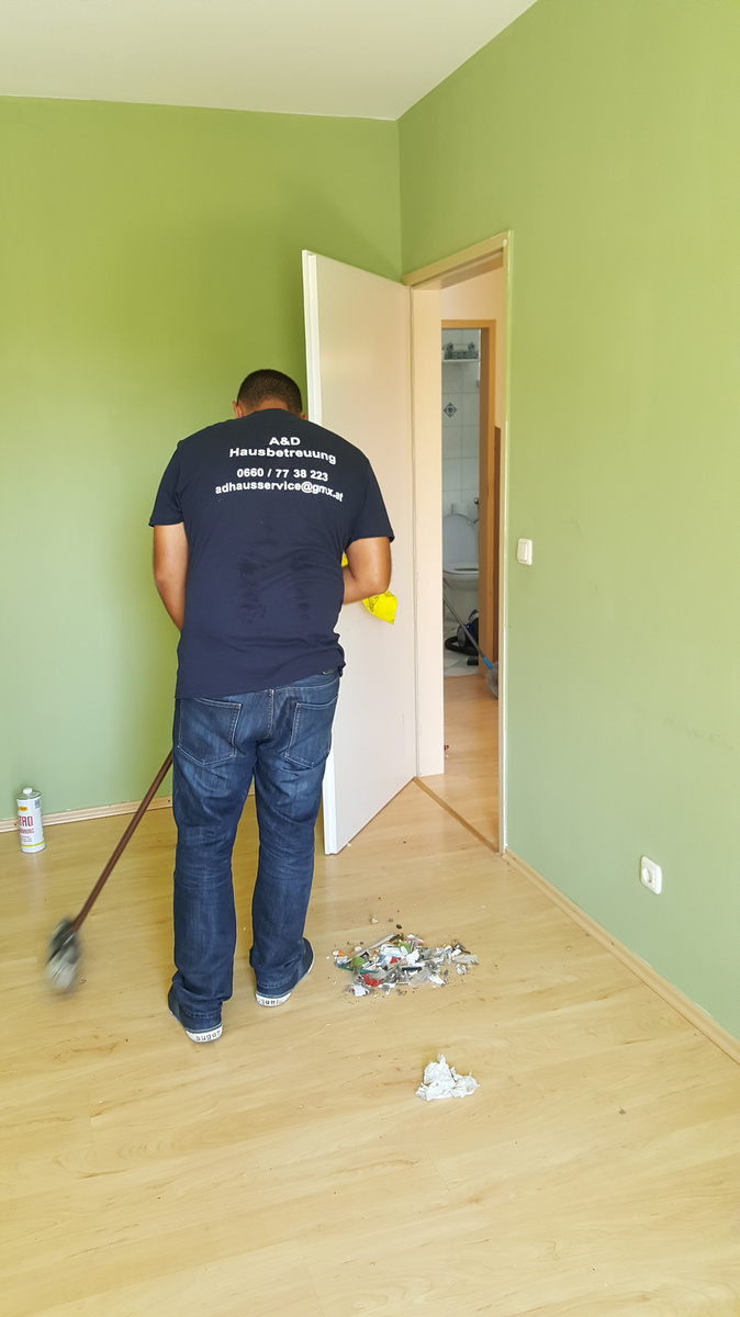 Wohnungsreinigung durch A&D Hausservice